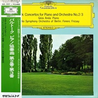 Deutsche Grammophon Japan Stereo : Anda - Bartok Concertos 2 & 3